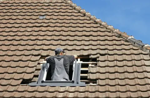 Pose de velux - Aubignas